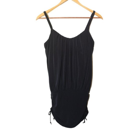 Magicsuit Shelly one piece Solid black swimsuit Underwire Size 6 drawstrings - Picture 4 of 12